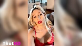 Issa Vegas only fans Sexy Red Undies Video