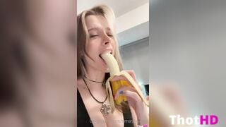Ashley-matheson Banana Deepthroat only fans 2