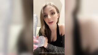 Dainty Wilder Trying Anal With Biggest Dildo OnlyFans