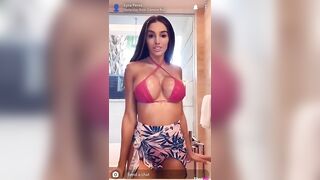 Lyna Perez leaked topless jumbo titties ONLYFANS