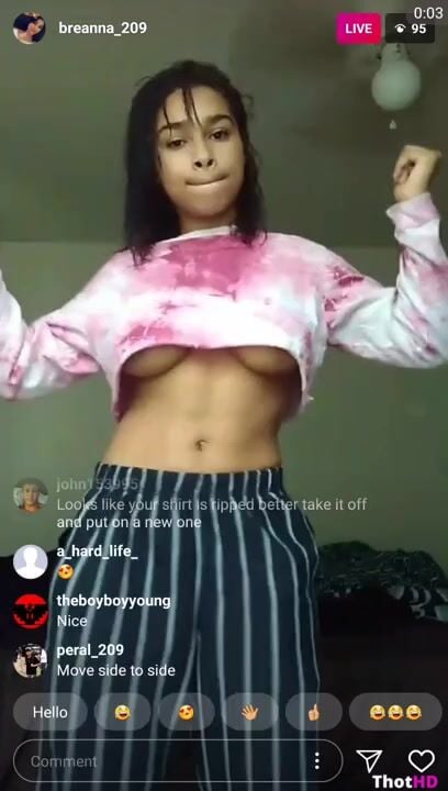 breanna_209 leaks braless big titty live insta