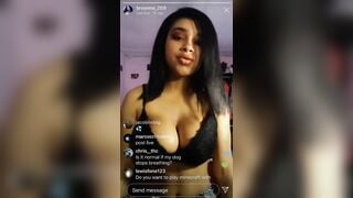 breanna_209 Instagram thot flashing boobs