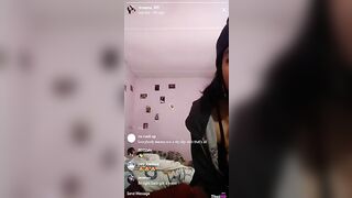 breanna_209 leaked Insta live stream flashing her big tits
