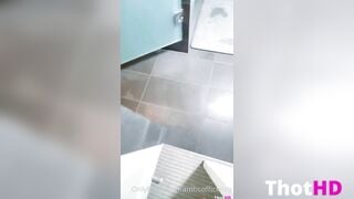 Amber Ajami leaks BIG BLACK COCK showering blow