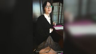 BigTittyGothEgg roleplay teacher bang