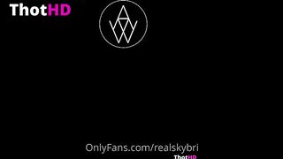 Realskybri Leaks only fans Threesome sex
