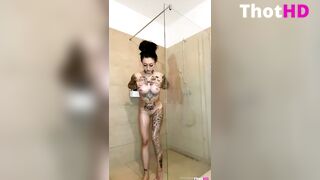Xlucy ONLY FANS Showering Masturbation Video