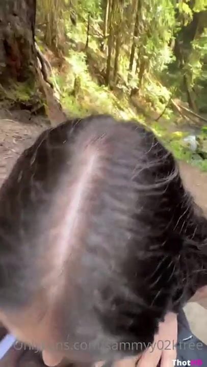 Sammyy02k Outdoor Blow Video ONLY FANS
