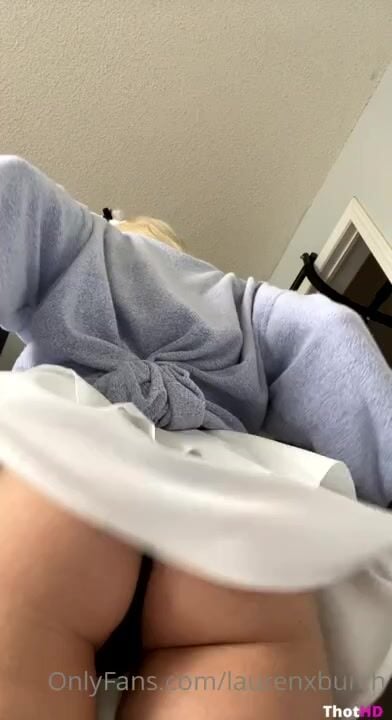 Lauren Burch Upskirt ONLY FANS
