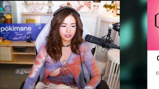 Pokimane Twitch Live Stream Oops Tits Out Full HD Zoomed