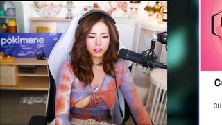 Pokimane Twitch Live Stream Oops Tits Out Full HD Zoomed