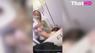 Bronwin Aurora with Readheadwinter We Joined the Mile High Club ONLY FANS