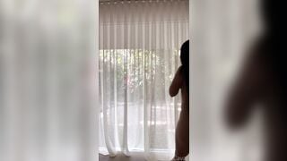 Lilith Cavaliere Naked In Front Of Window
