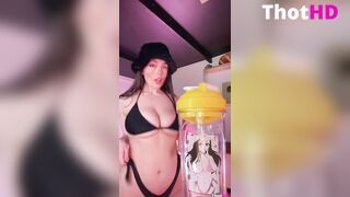Heyimbee ONLY FANS Huge Tits Bikini Bounce