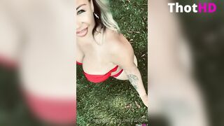 Bella Bodhi Outdoor Bikini Massive Titties OF
