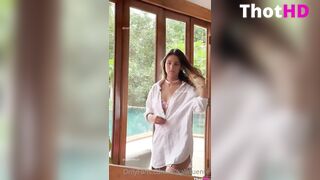 mikaela lafuente Pink Lingerie of Video