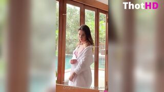 mikaela lafuente Pink Lingerie of Video
