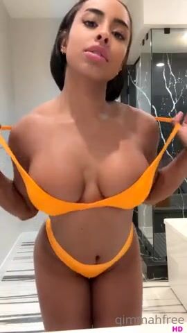 Qimmah Russo Bikini Tease OF