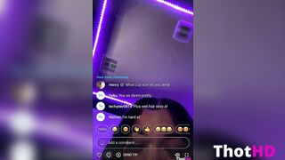 lexi2legit Live Stream Mounted Toy In Shower Video