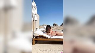 Mia Khalifa ONLYFANS Outdoor Topless