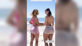 Ana & Lexie Learmann Beach Bikini