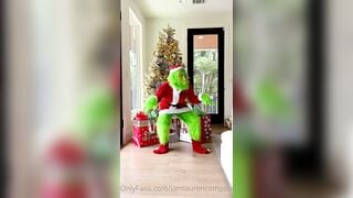 Lauren Compton OnlyFans Christmas Lingerie Nude